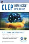 Clep(r) Introductory Psychology Book + Online - Paperback