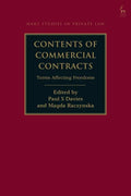 Contents of Commercial Contracts: Terms Affecting Freedoms - Paperback