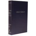 KJV, Pew Bible, Large Print, Hardcover, Blue, Red Letter Edition - Hardcover