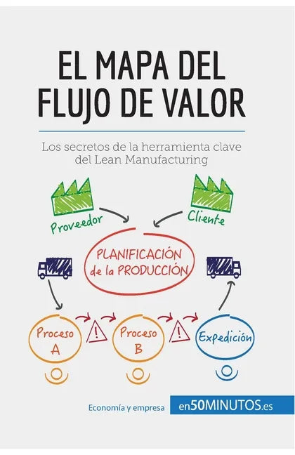 El mapa del flujo de valor: Los secretos de la herramienta clave del Lean Manufacturing - Paperback
