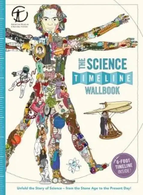 The Science Timeline Wallbook: Unfold the Story of Inventions--From the Stone Age to the Present Day! - Hardcover
