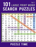 101 Large Print Word Search Puzzles - Paperback