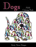 Dogs Adult Coloring Book - Paperback