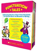Punctuation Tales: A Motivating Collection of Super-Funny Storybooks That Help Kids Master the Mechanics of Writing [With Teacher's Guide] - Boxed Set