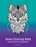 Tween Coloring Book: Stress Relief & Inspiration: Detailed Zendoodle Pages For Boys, Girls, Preteens, Ages 8-12, Intricate Complex Zentangl - Paperback