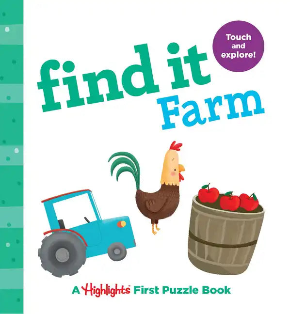Find It Farm: Baby's First Puzzle Book - Board Book