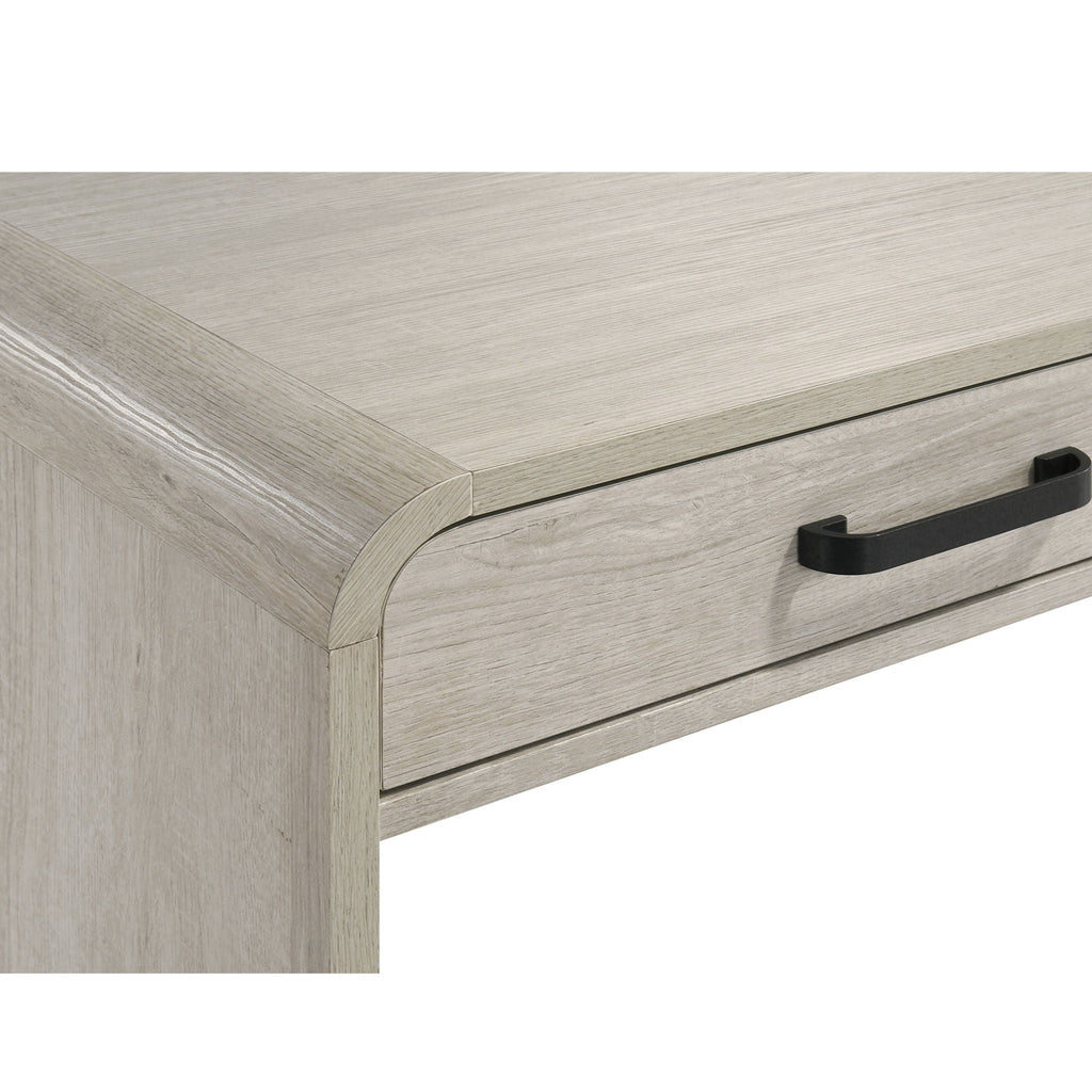 Writing Desk With Dual Drawers, Home Office Furniture - Antique White