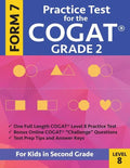 Practice Test for the Cogat Grade 2 Form 7 Level 8: Gifted and Talented Test Preparation Second Grade - Paperback