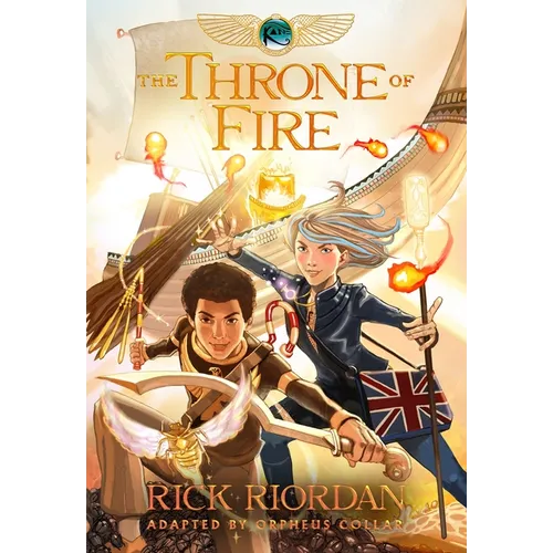 Kane Chronicles, The, Book Two: Throne of Fire: The Graphic Novel, The-The Kane Chronicles, Book Two - Paperback