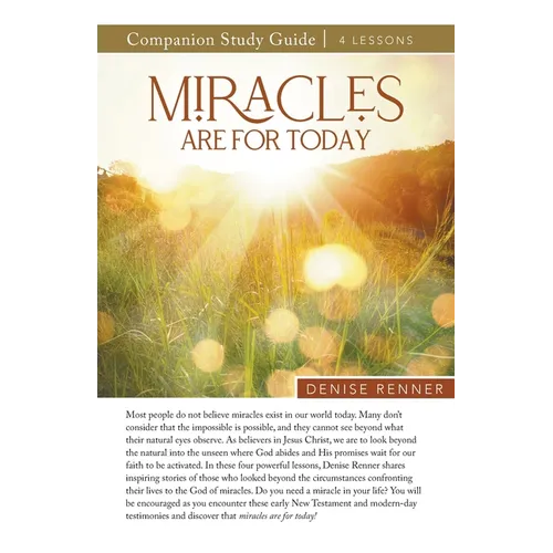 Miracles Are Made For Today Study Guide - Paperback