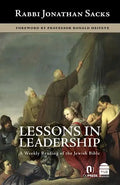 Lessons in Leadership: A Weekly Reading of the Jewish Bible - Hardcover