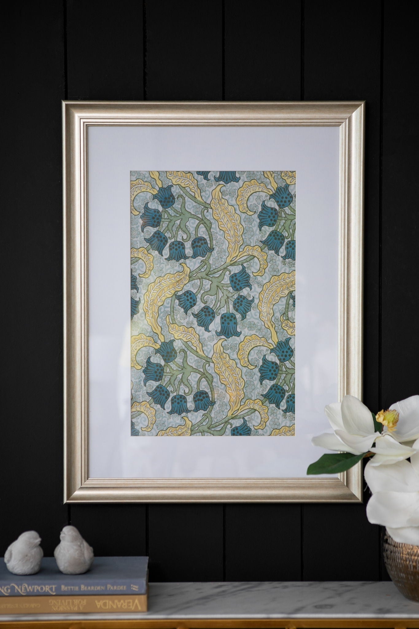 Flower Wall Art Prints, Floral Pictures Wall Decor For Living Room - Multicolor