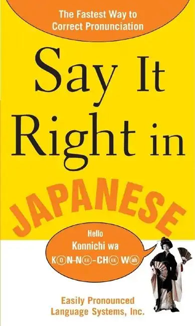 Say It Right in Japanese - Paperback