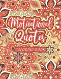 Motivational Quotes Coloring Book - Paperback