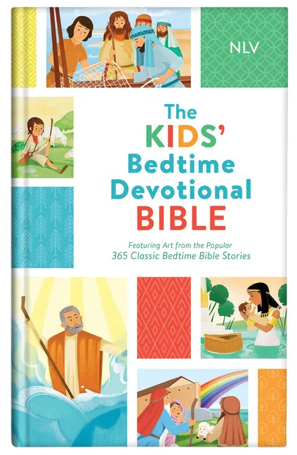 The Kids' Bedtime Devotional Bible: Featuring Art from the Popular 365 Classic Bedtime Bible Stories - Hardcover