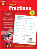 Scholastic Success with Fractions Grade 4 Workbook - Paperback