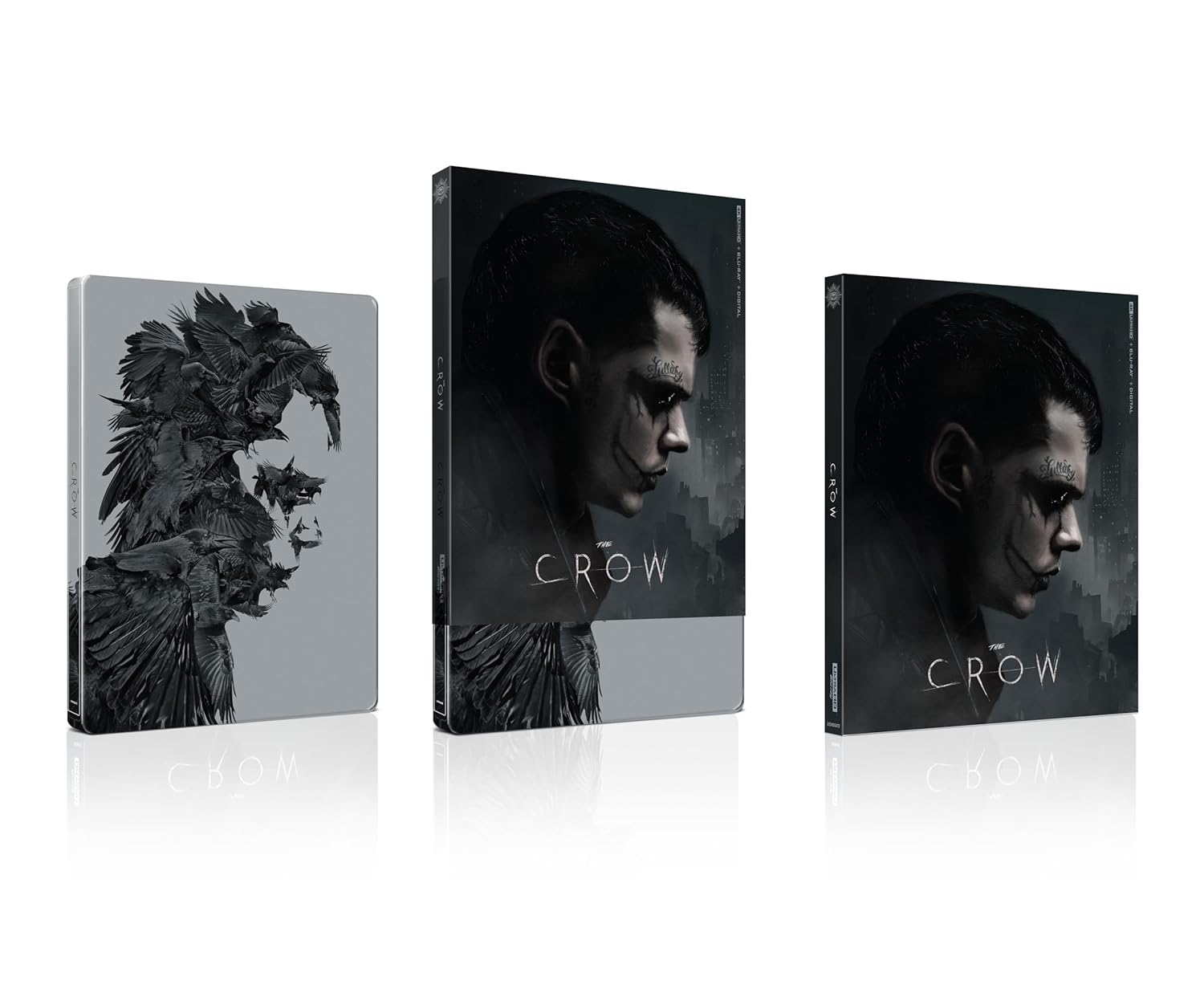 The Crow Steelbook (2024) [4K UHD + Blu-ray + Digital]