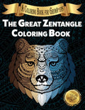 The Great Zentangle Coloring Book: A Coloring Book for Grown-ups - Paperback