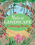 Nature Landscape Coloring Book - Paperback
