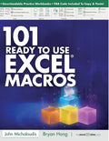 101 Ready To Use Microsoft Excel Macros - Paperback
