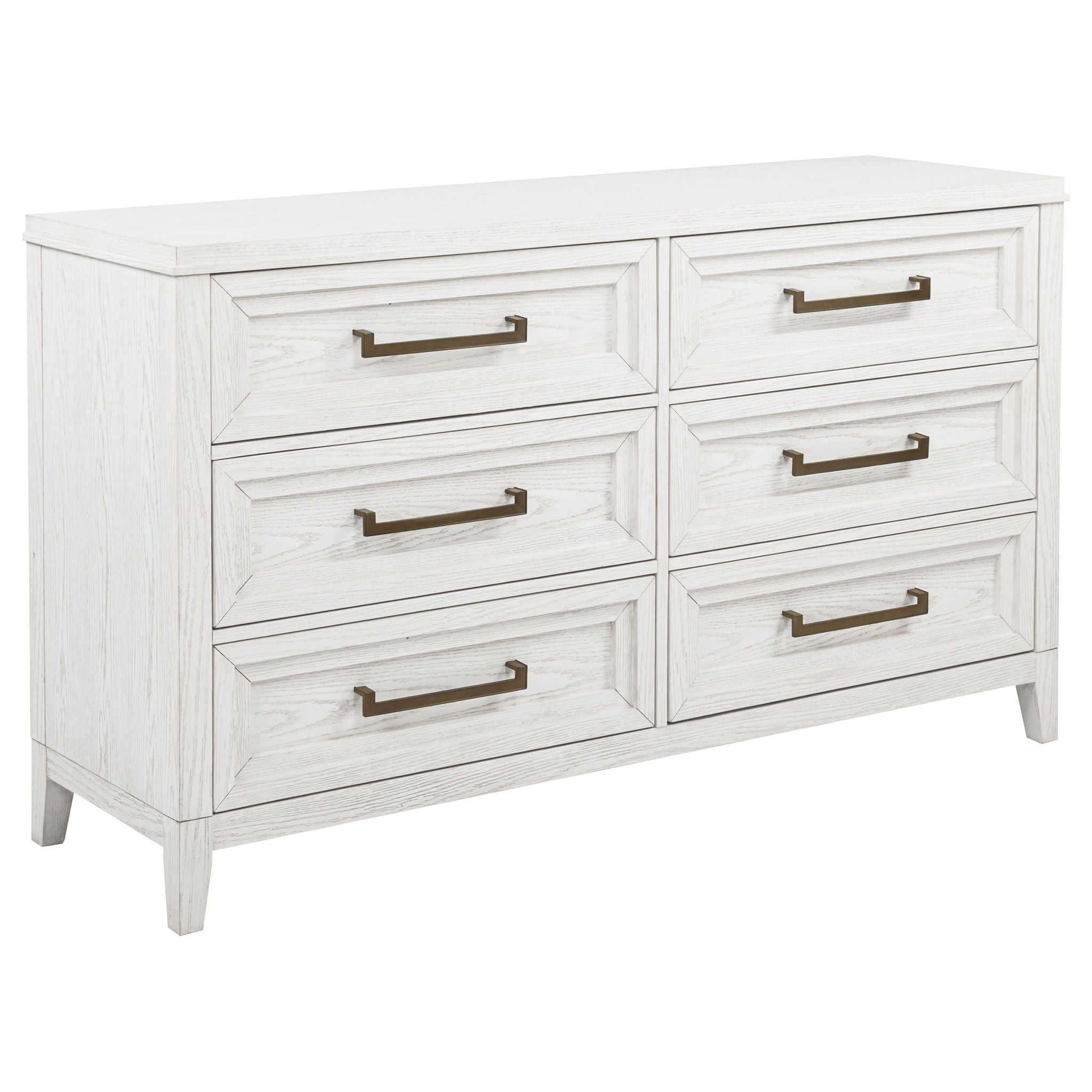 Marielle 5-piece Eastern King Bedroom Set Distressed White
