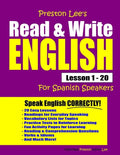 Preston Lee's Read & Write English Lesson 1 - 20 For Spanish Speakers - Paperback