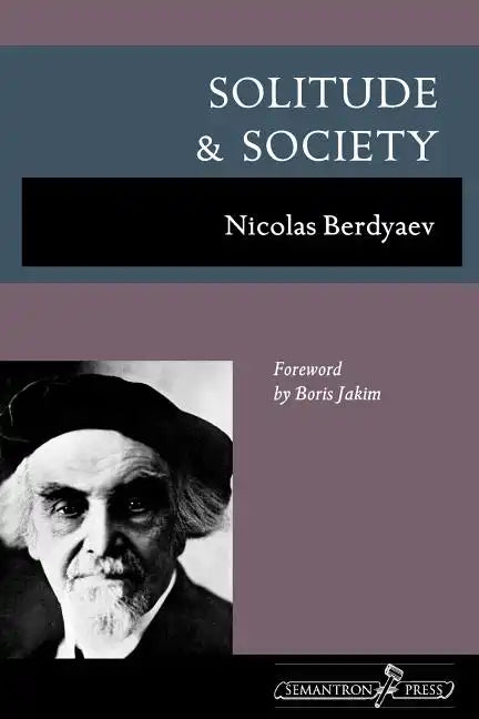 Solitude and Society - Paperback