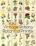 100 Vintage Botany Botanical Prints - Paperback