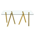 Dining Table With Transparent Surface