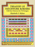 Treasury of Patchwork Borders: Full-Size Patterns for 76 Designs - Paperback