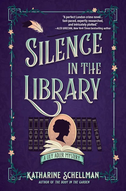 Silence in the Library: A Lily Adler Mystery - Hardcover