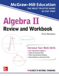 McGraw-Hill Education Algebra II Review and Workbook - Paperback