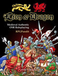 Lion & Dragon: Medieval Authentic OSR Roleplaying - Paperback
