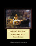 Lady of Shallot II: Waterhouse Cross Stitch Pattern - Paperback