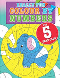 Really Fun Colour By Numbers For 5 Year Olds: A fun & educational counting numbers activity book for five year old children - Paperback