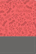 Biblia Devocional Mujer Verdadera Rvr60 - Duo-Tono Coral - Leather