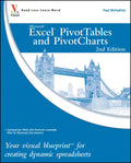 Excel Pivottables and Pivotcharts: Your Visual Blueprint for Creating Dynamic Spreadsheets - Paperback