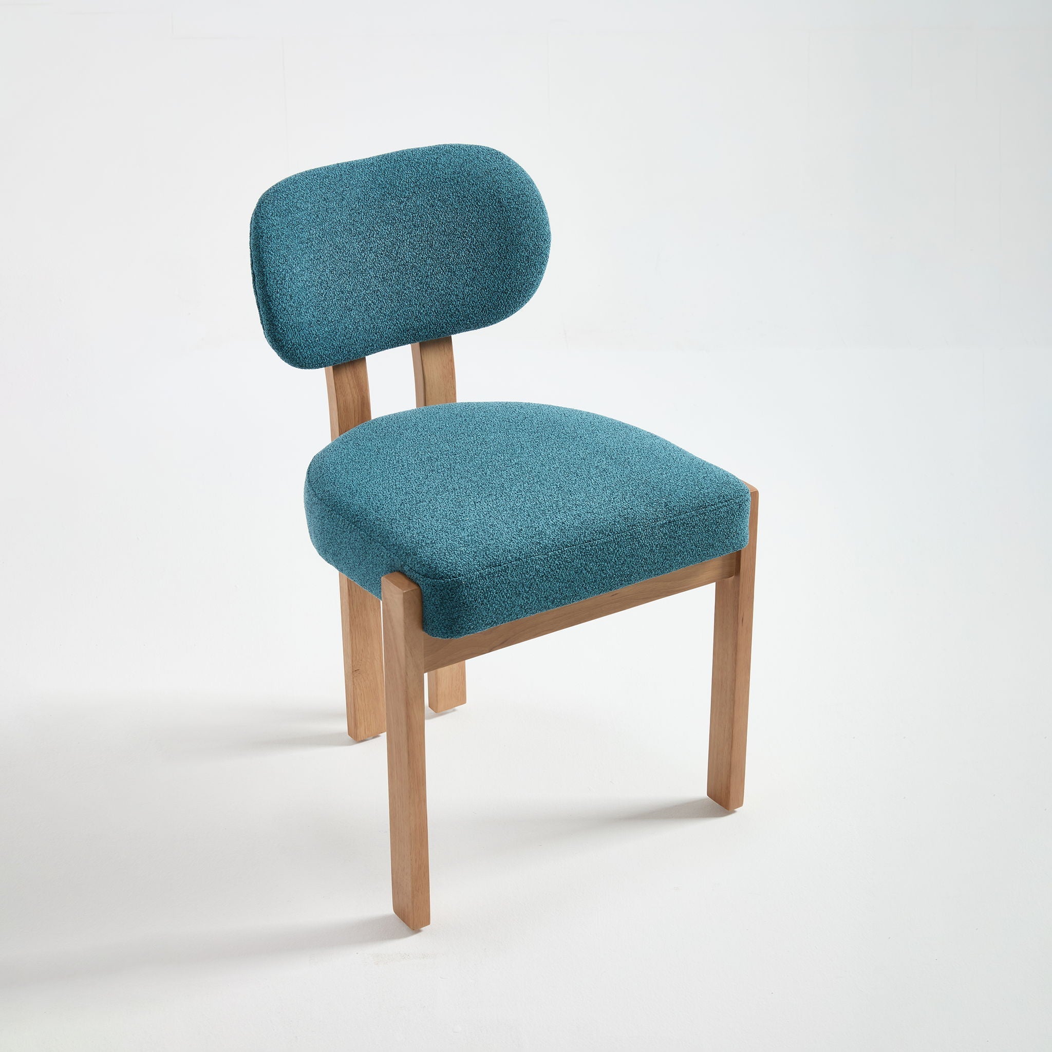 Dining Chairs With Ergonomic Backrest And Adjustable Feet (Set of 2)