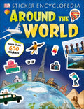 Sticker Encyclopedia Around the World - Paperback