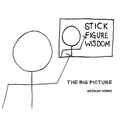 Stick Figure Wisdom: The Big Picture - Hardcover