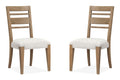 Plum Creek - Upholstered Side Chair With Wood Back (Set of 2)