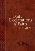 Daily Declarations of Faith for Men - Imitation Leather