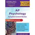 Sterling Test Prep AP Psychology: Complete Content Review for AP Psychology Exam - Paperback