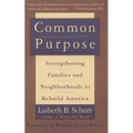 Common Purpose: Strengthening Families and Neighborhoods to Rebuild America - Paperback