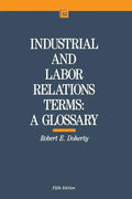 Industrial and Labor Relations Terms - Paperback