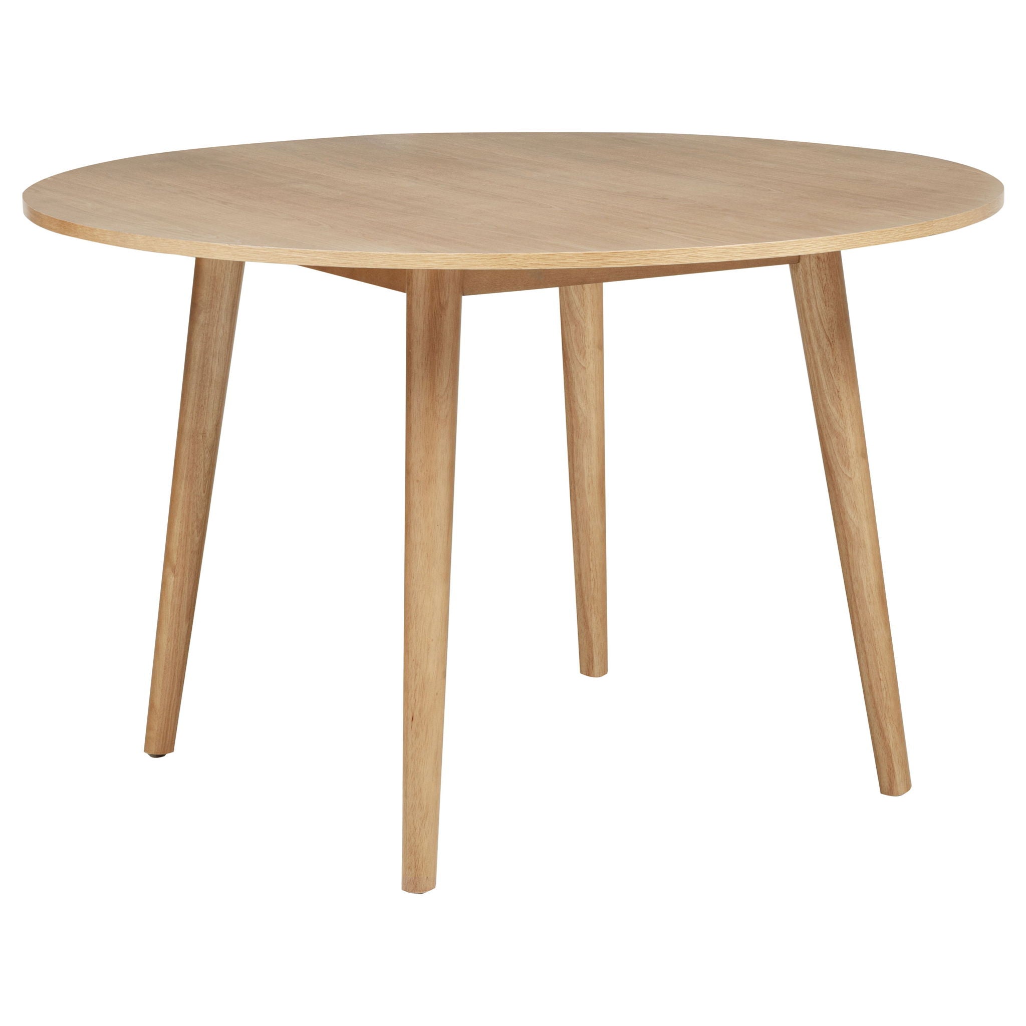 Andrews 48-inch Round Wood Dining Room Table Light Ash