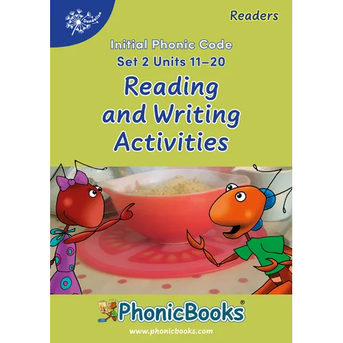 Phonic Books Dandelion Readers Reading and Writing Activities Set 2 Units 11-20 Twin Chimps (Two Letter Spellings Sh, Ch, Th, Ng, Qu, Wh, -Ed, -Ing, - - Paperback