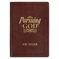 Pursuing God Devotional Large Print - Leather