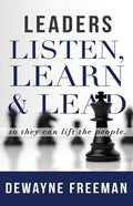 Leaders Listen, Learn and Lead - Paperback