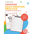 Canadian Daily Printing Practice K-2 - Paperback